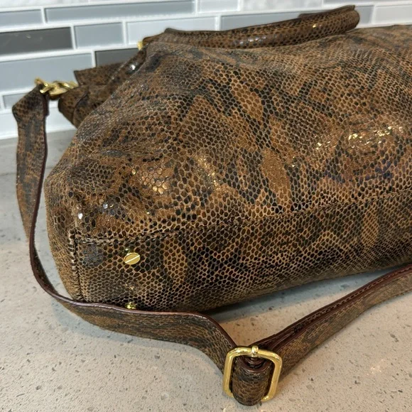 TORY BURCH - Faux Animal Print Shoulder/Handbag - Picture 12 of 12